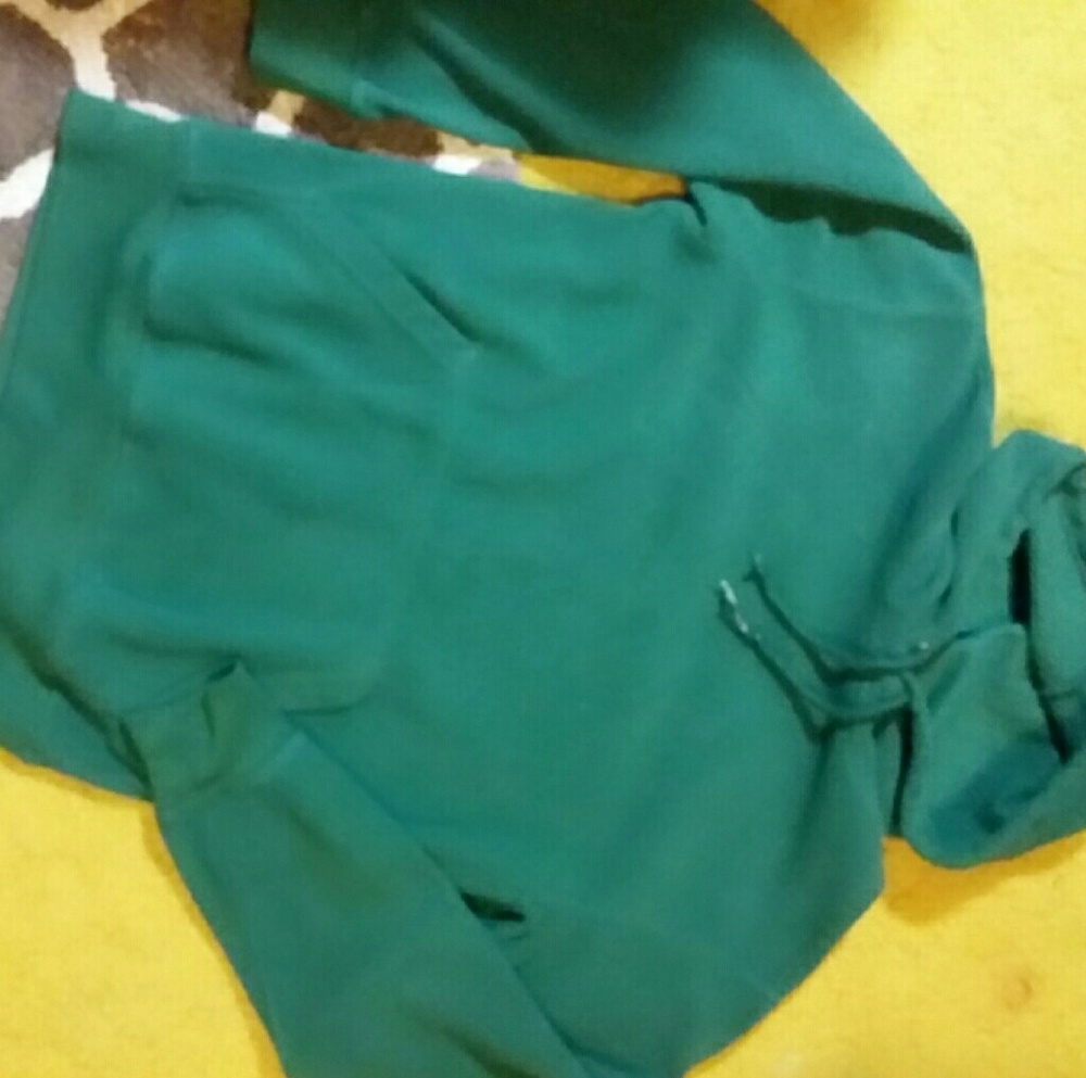 Athletech soft green hoodie